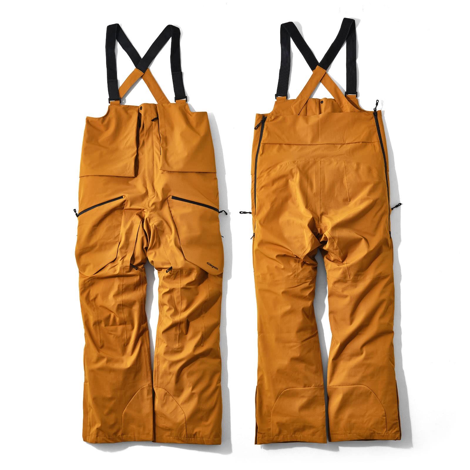 Amazon.co.jp: [43DEGREES] スノーボードウェア ビブパンツ